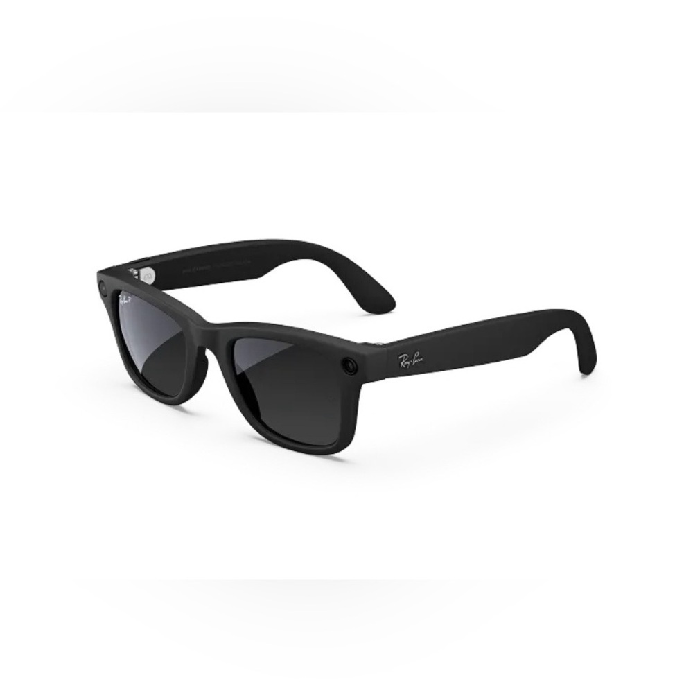 Meta Wayfarer (Gen 1) Black Sunglasses